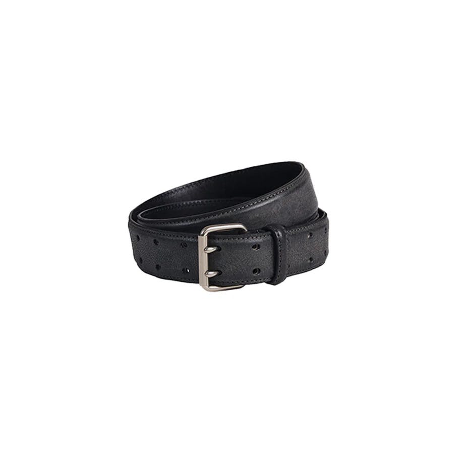 小物 Vujade RELL TWO PRONG BELT OS RELL TWO PRONG BELT IN WAXED LEATHER | Why are you here?