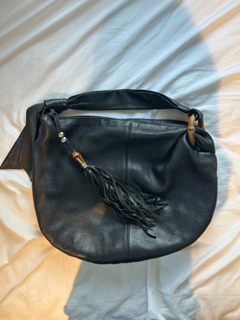 バッグ Gucci Archive Bamboo Leather ShoulderBag Gucci Archive Bamboo Leather ShoulderBag