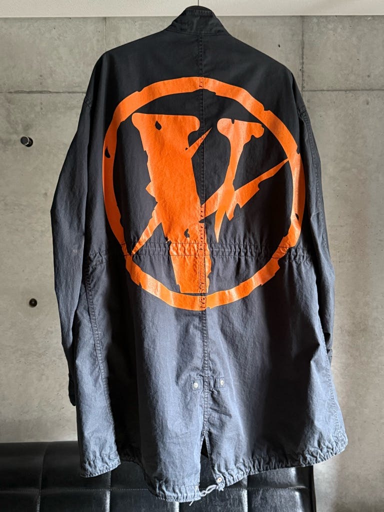 vlone fragment CANVAS PARKA フィッシュ コート VLONE × fragment design/CANVAS PARKA - ARCHIVESTOCK