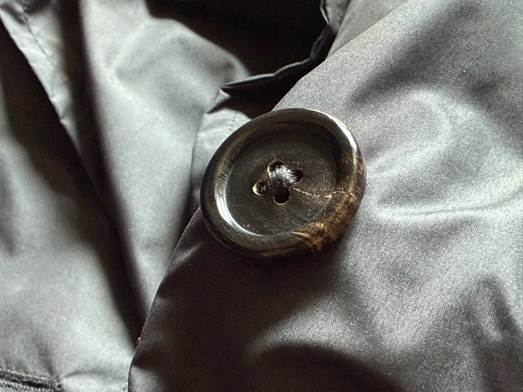 Ann Demeulemeester/本人期/ナイロンチェスターコート - ARCHIVESTOCK