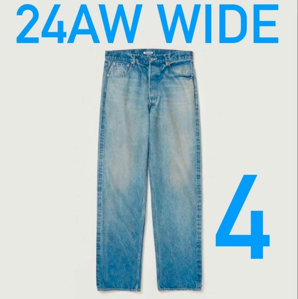 【タグあり】24AW SELVEDGE FADED HEAVY DENIM 2 AURALEE 24AW SELVEDGE FADED HEAVY DENIM Namu Shop - Auralee