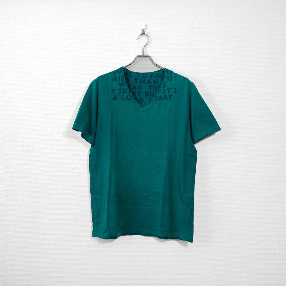 MAISON MARGIELA 18AW Aids Tee L グリーン - ARCHIVESTOCK