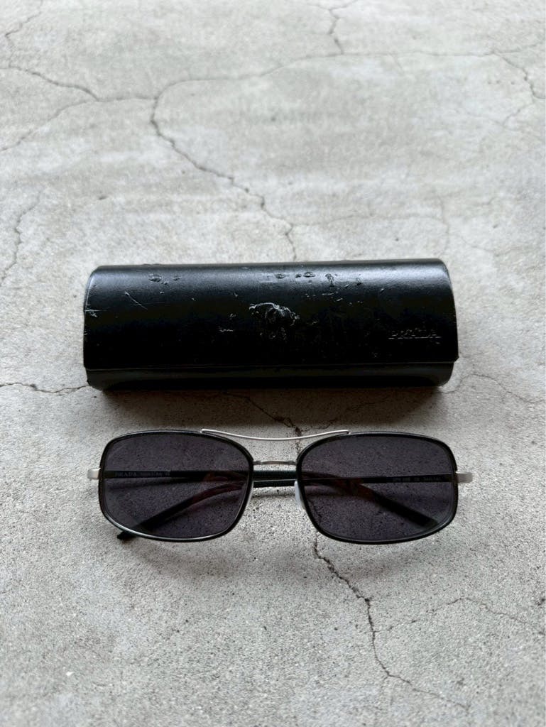 小物 02ss archive prada eyewear & belt PRADA Sunglasses – ARCHIVE