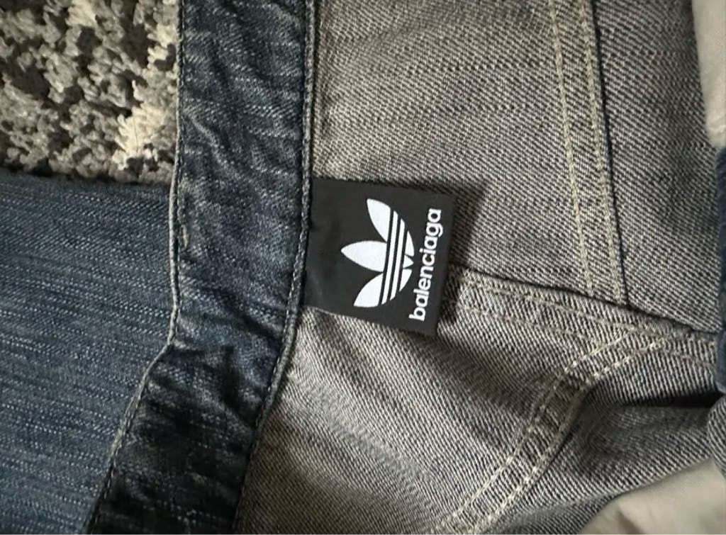 balenciaga adidas バギーデニム - ARCHIVESTOCK