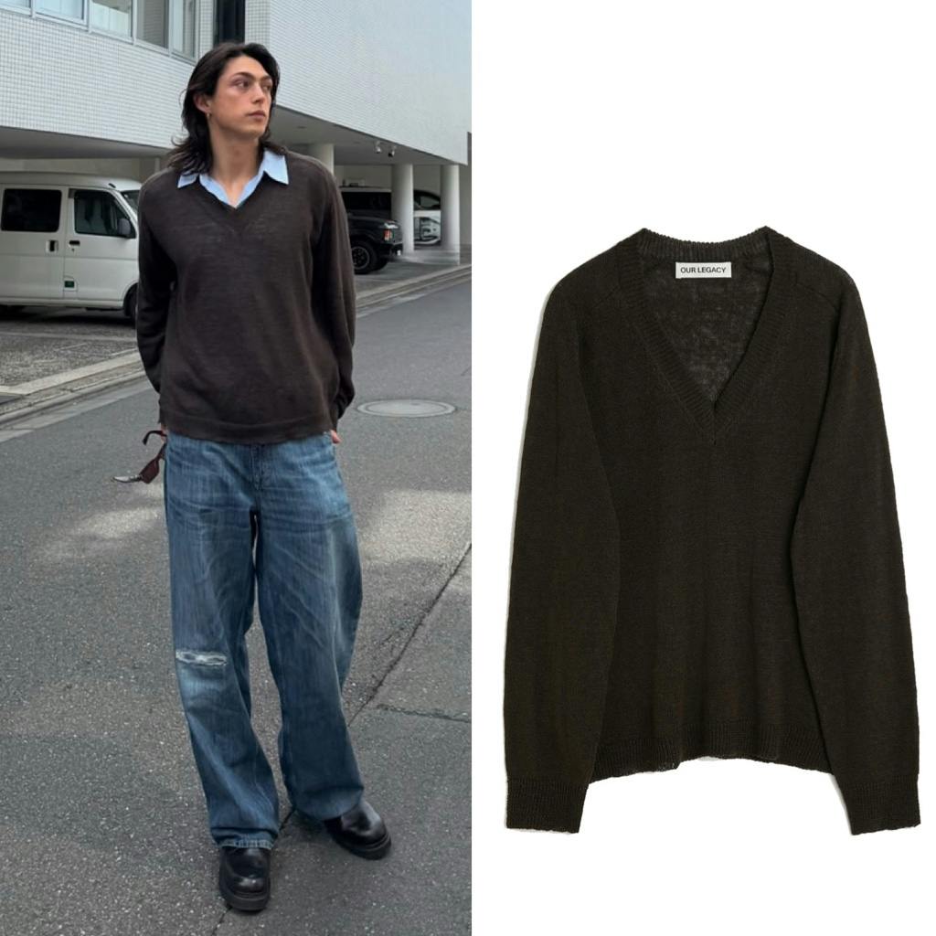 OUR LEGACY】RUE V-NECK 44 - ARCHIVESTOCK