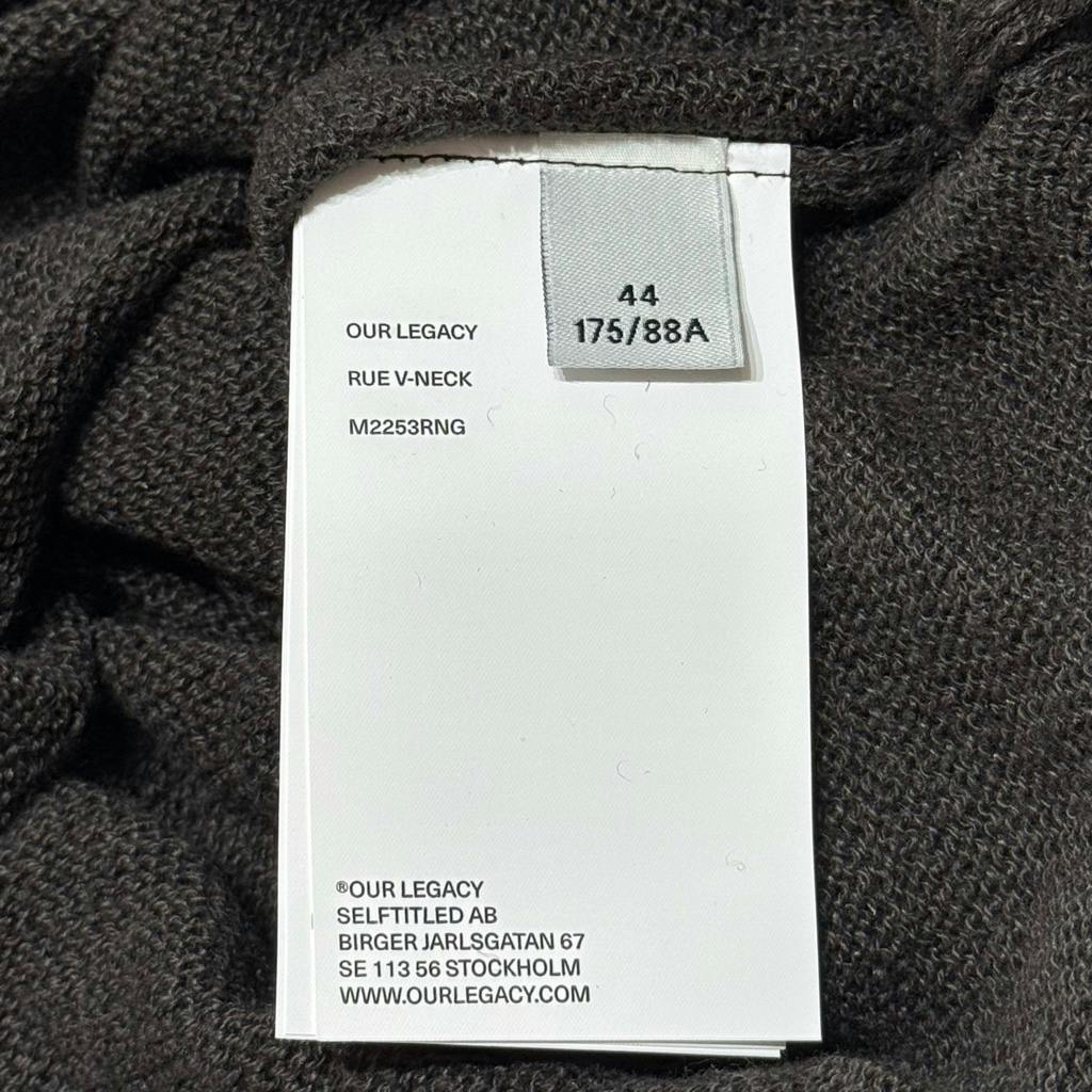 OUR LEGACY】RUE V-NECK 44 - ARCHIVESTOCK