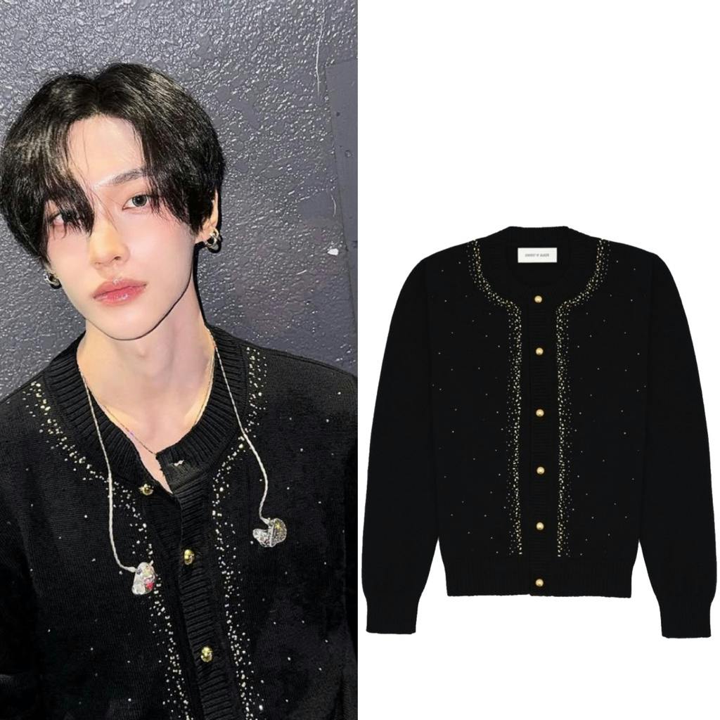 ERNEST W. BAKER】EMBELLISHED CARDIGAN XL - ARCHIVESTOCK