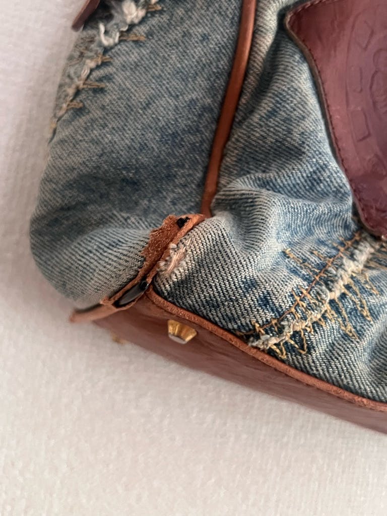 archive DOLCE&GABBANA d&g denim bag ドルガバ グランジ y2k