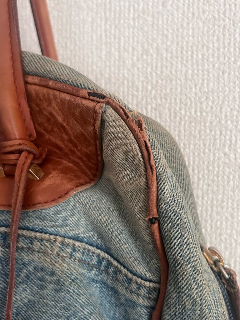 archive DOLCE&GABBANA d&g denim bag ドルガバ グランジ y2k