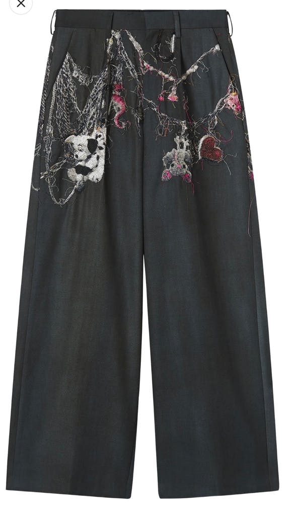 doublet 25AW 刺繍パンツ