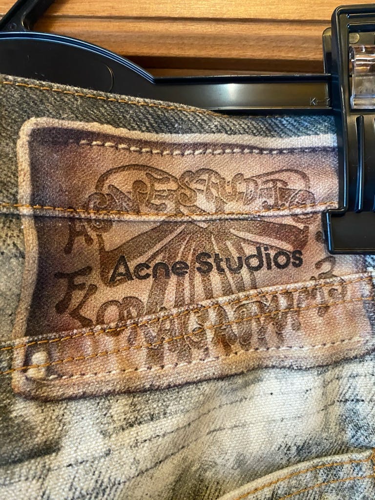 Acne Studios ルーズフィットトラウザーズ-1981 - ARCHIVESTOCK