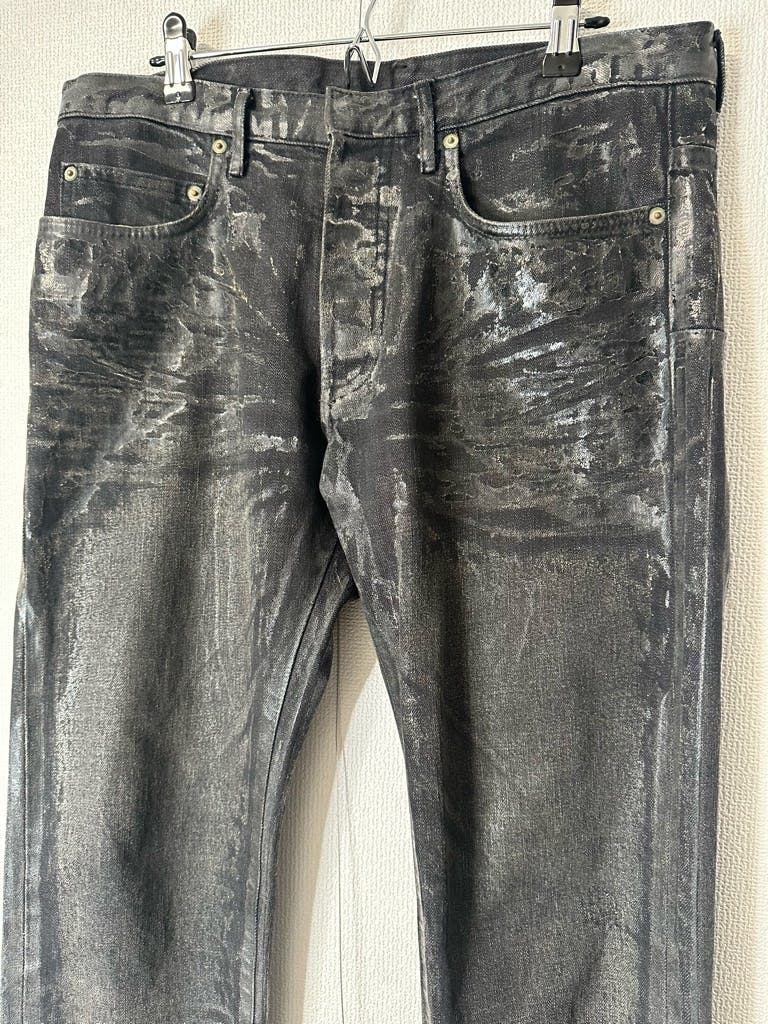 dior homme AW07 ワックスコーティング　デニム　ジーンズ　W31 dior homme AW07 ワックスコーティング デニム ジーンズ W31 dior homme