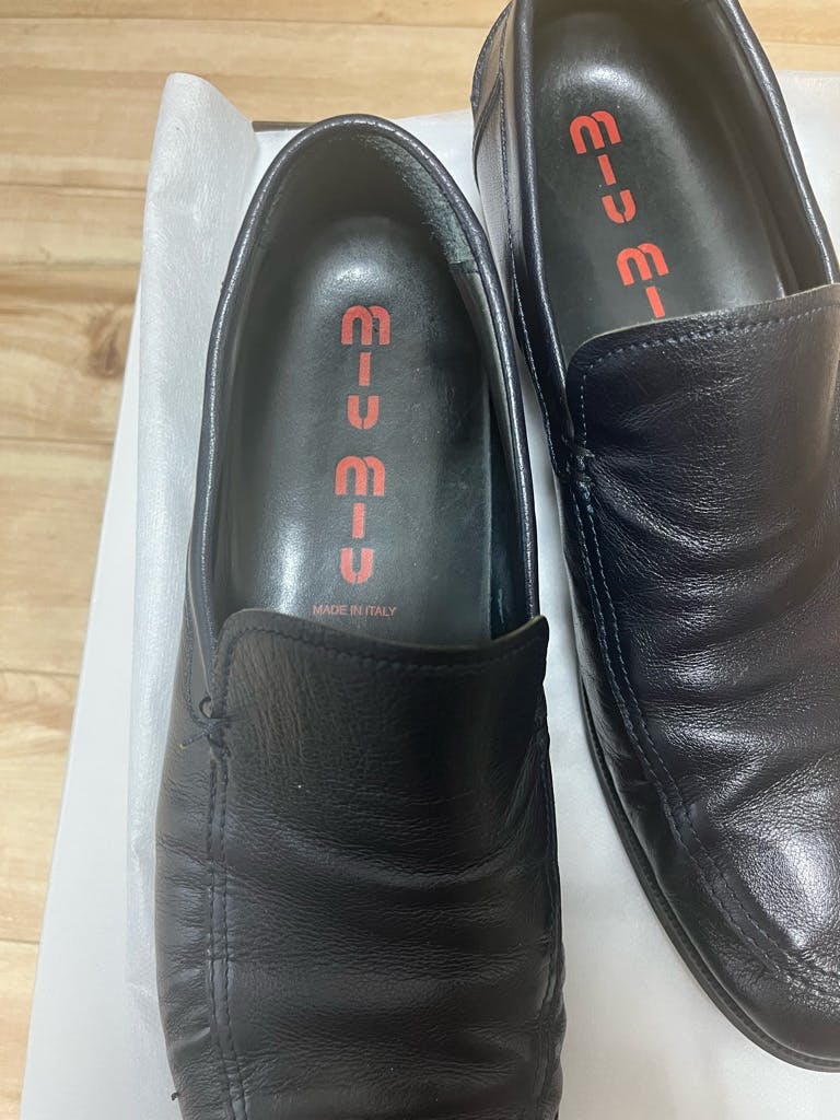 靴 miumiu archive 00ss leather loafer miumiu 2000ss leather loafer - ARCHIVESTOCK