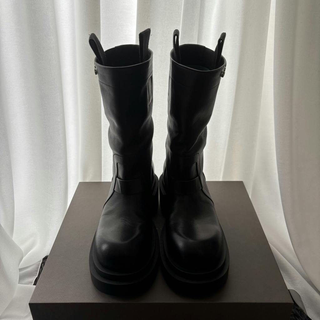 rick owens 24fw pull on bogun boots 42 - ARCHIVESTOCK
