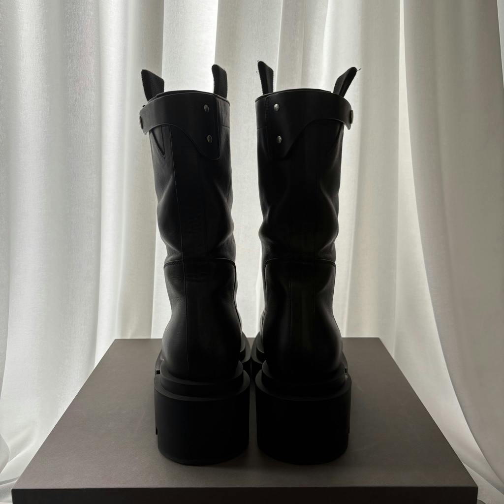 rick owens 24fw pull on bogun boots 42 - ARCHIVESTOCK
