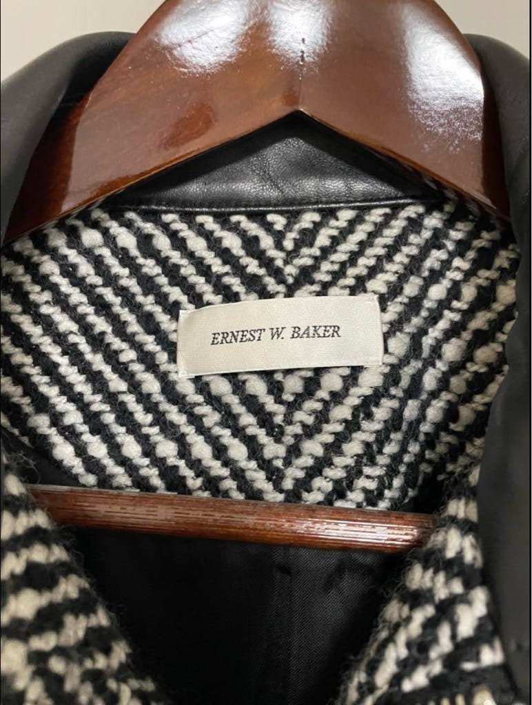超希少‼️ ernest w.baker 22aw ツイードハリントンジャケット 超希少‼️ ernest w.baker 22aw ツイードハリントンジャケット
