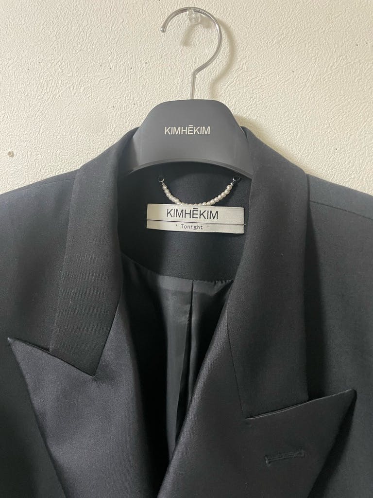 kimhekim 24SS シルク テーラードジャケット kimhekim 24SS シルクテーラードジャケット - ARCHIVESTOCK