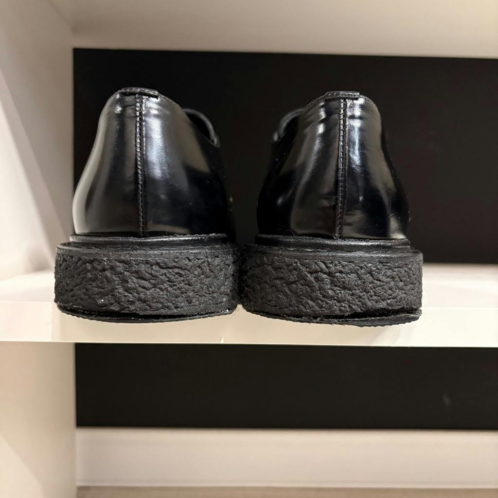 名作14AW SAINT LAURENT PARIS スタッズクリーパー42 名作14AW SAINT LAURENT PARIS スタッズクリーパー42 名作14AW SAINT