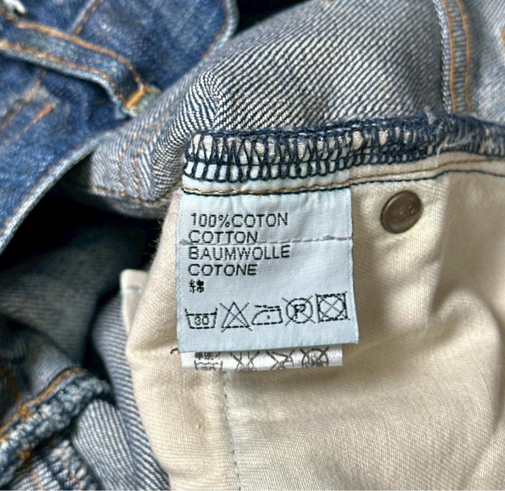 タグありDior homme ラスター デニム 爪痕 エディ期 aw06 - ARCHIVESTOCK