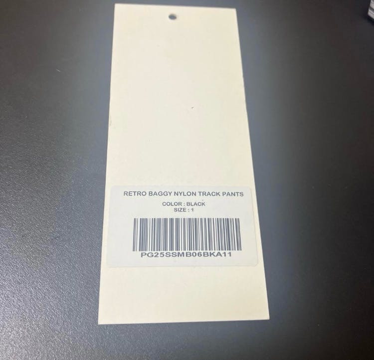 Project gr NYLON TRACK PANTS サイズ1 - ARCHIVESTOCK