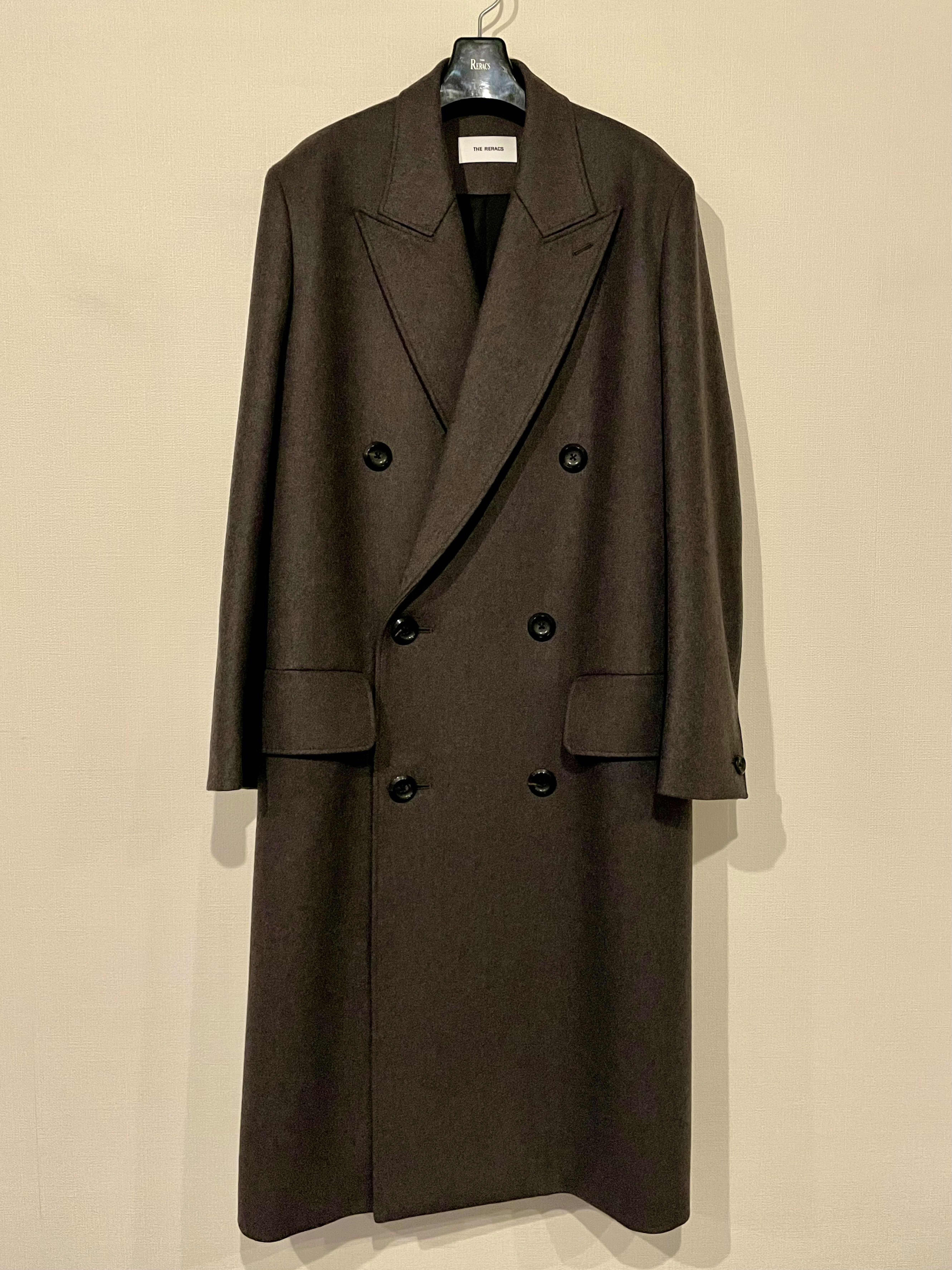 THE RERACS 24AW THE DOUBLE PEAKED TAILORED COAT - ARCHIVESTOCK