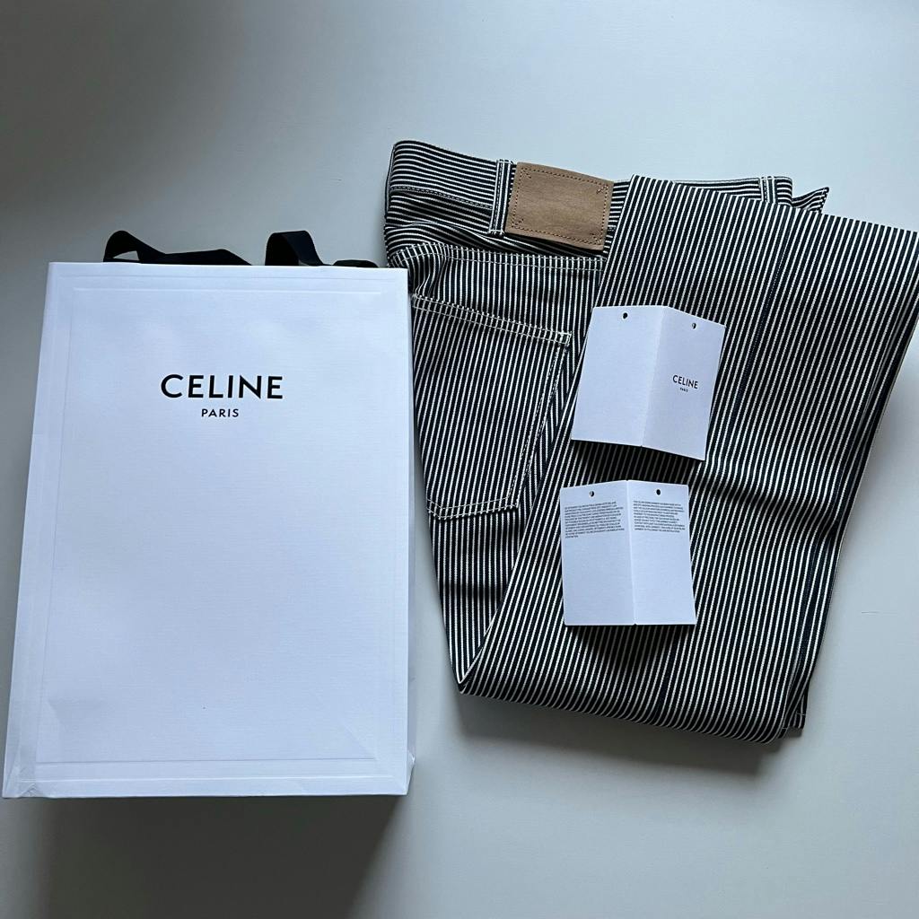 CELINE 20ss ヒッコリー フレアデニム 26 新品未使用 - ARCHIVESTOCK