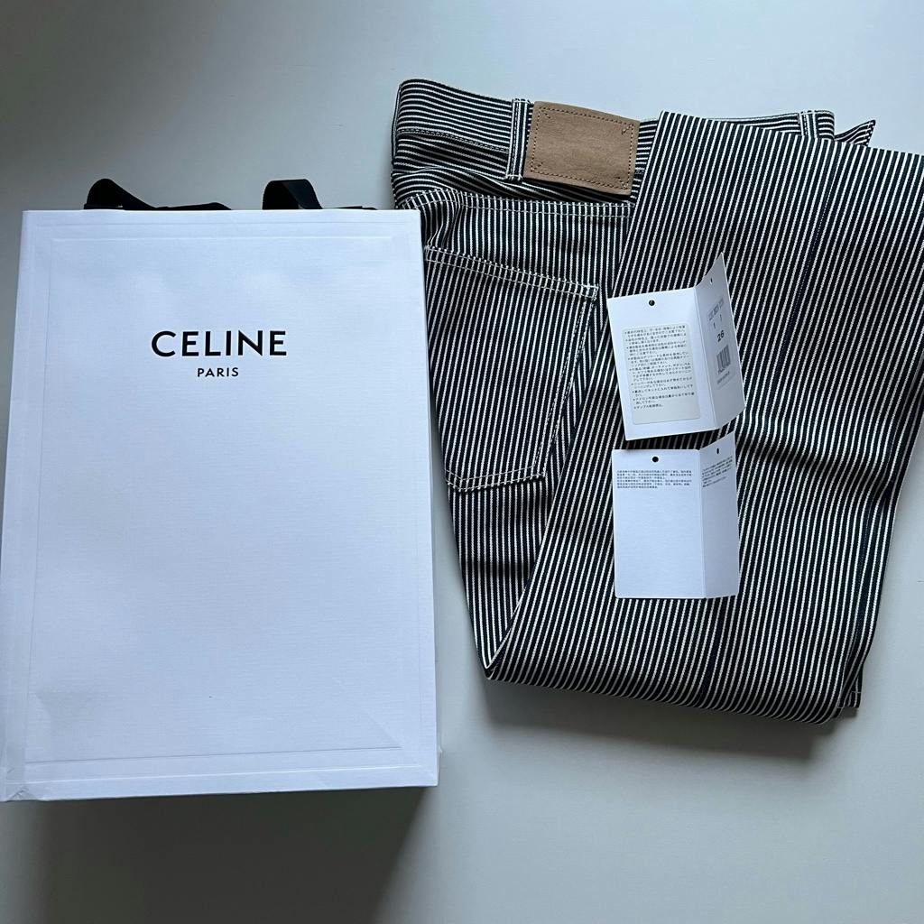 CELINE 20ss ヒッコリー フレアデニム 26 新品未使用 - ARCHIVESTOCK