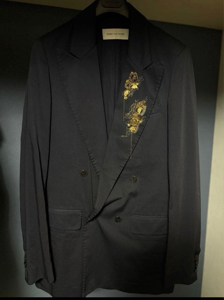 DRIES VAN NOTEN 25ss Embellished Blazer - ARCHIVESTOCK