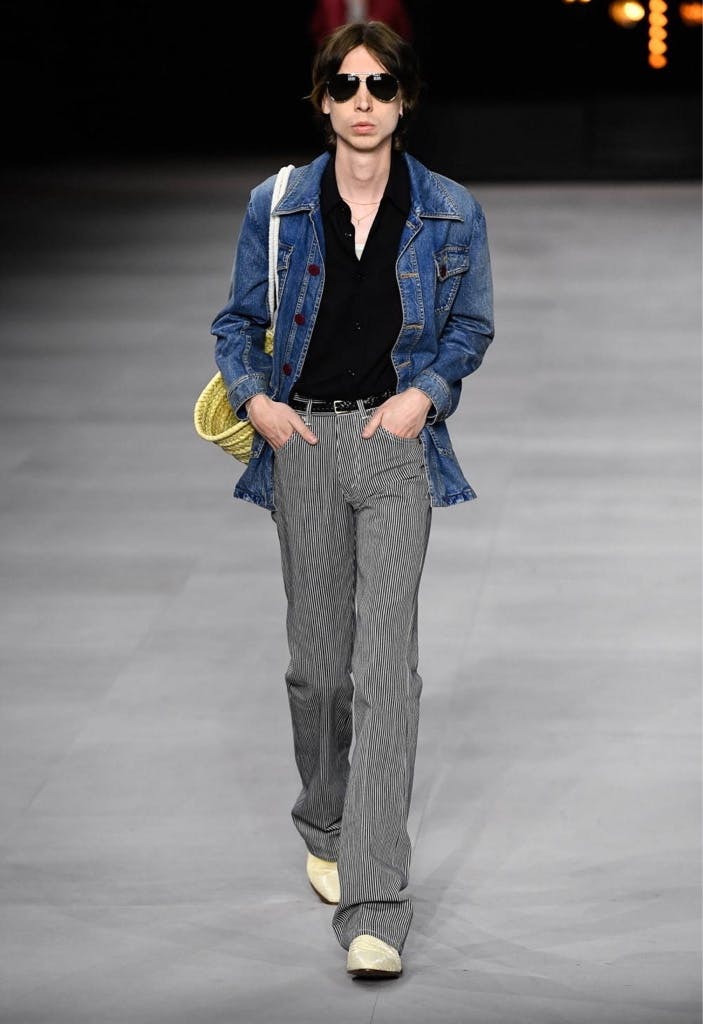 CELINE 20ss ヒッコリー フレアデニム 26 新品未使用 - ARCHIVESTOCK