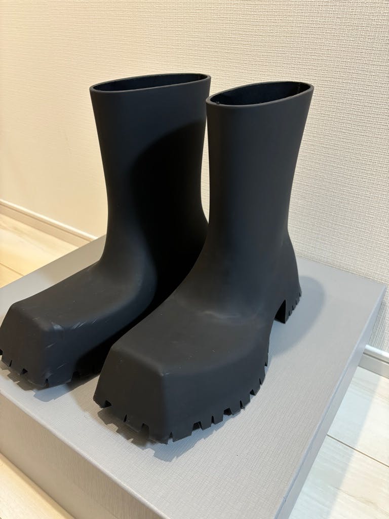 Balenciaga trooper boots トルーパー ラバーブーツ - ARCHIVESTOCK