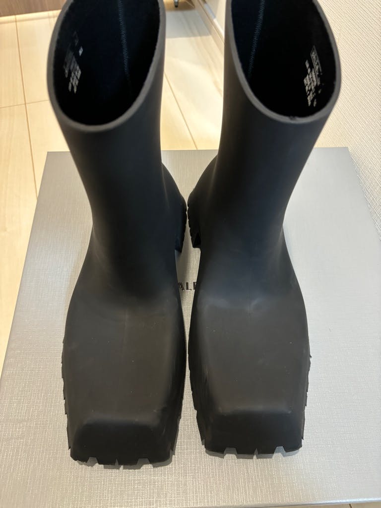 Balenciaga trooper boots トルーパー ラバーブーツ - ARCHIVESTOCK