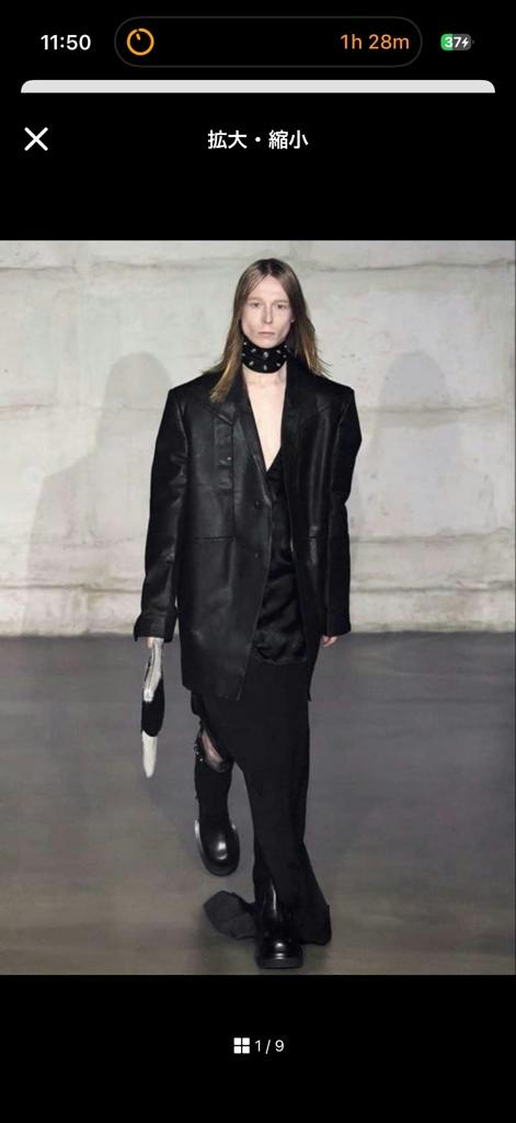 Rick Owens Jumbo Tatlin レザーコート - ARCHIVESTOCK