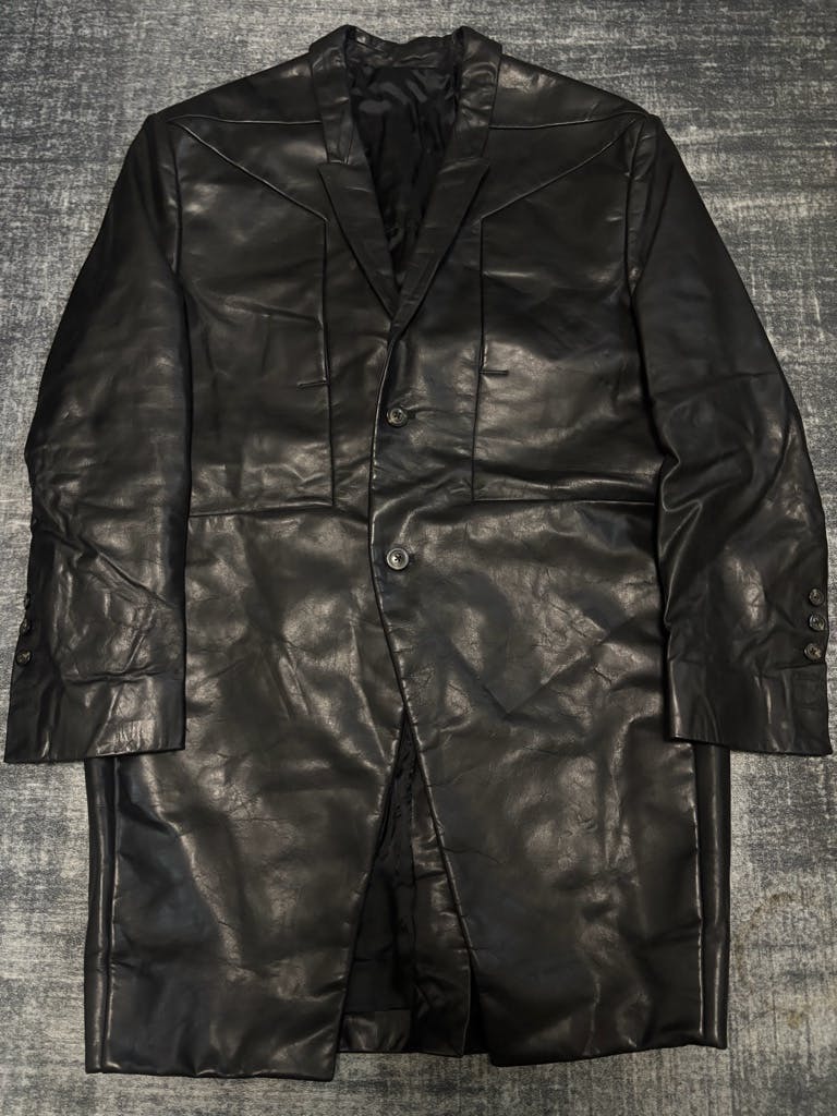 Rick Owens Jumbo Tatlin レザーコート - ARCHIVESTOCK
