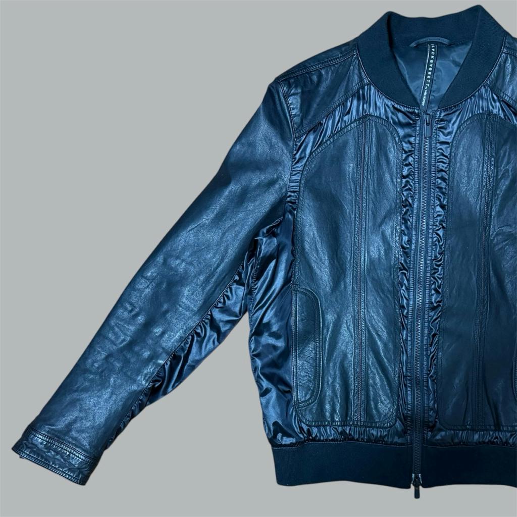 BLACK BARRETT by Neil Barrett leather jacket - ARCHIVESTOCK