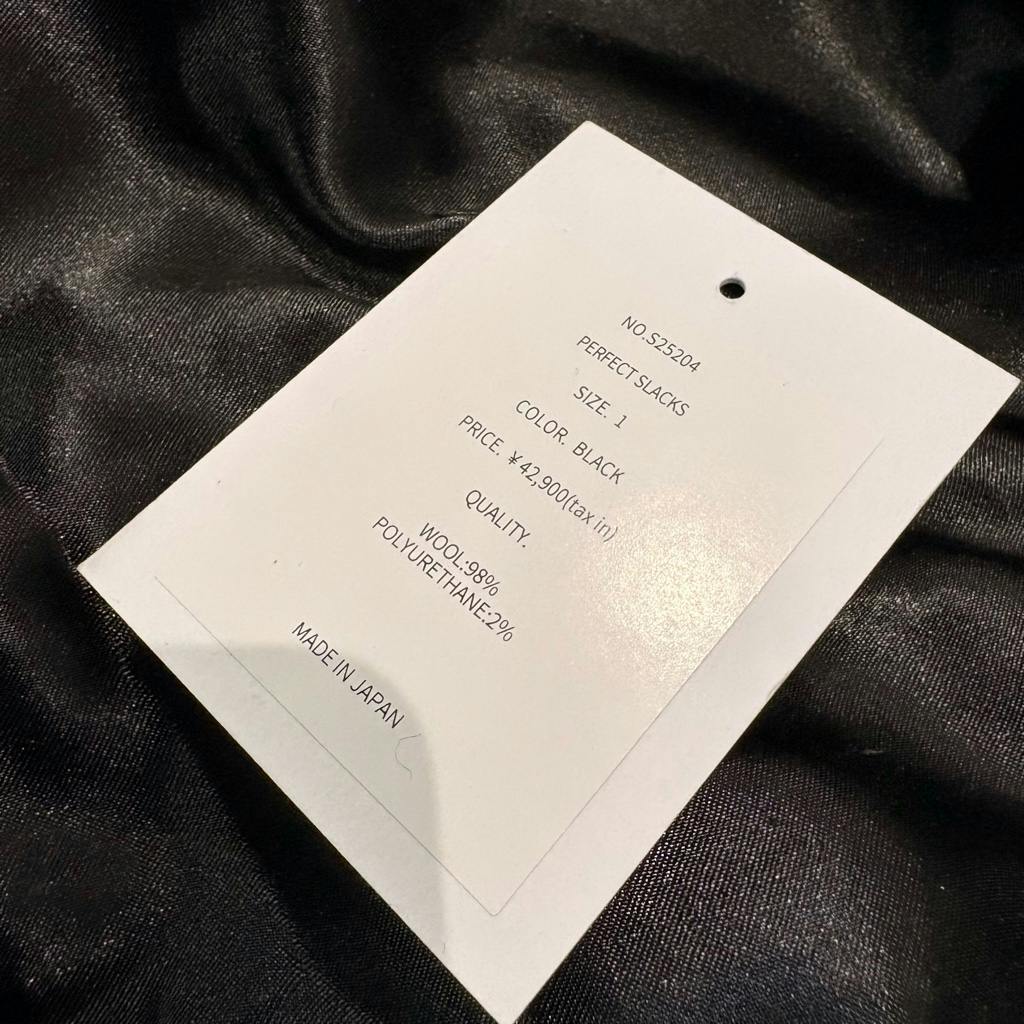 ORIMI PERFECT SLACKS サイズ1 - ARCHIVESTOCK