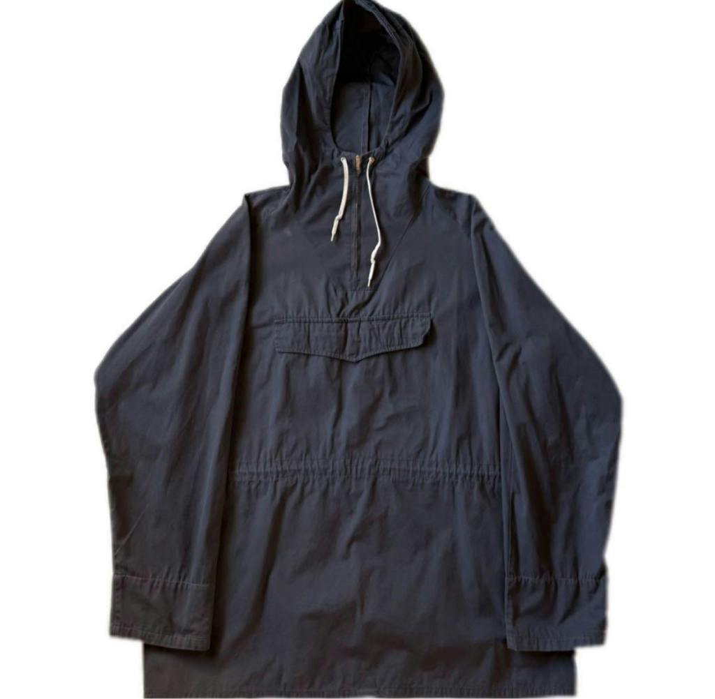 70s Europa cotton anorak BLACK 70年代 ユーロ コットンアノラック