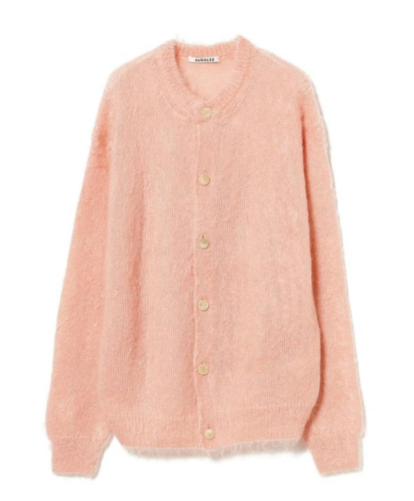 AURALEE / BRUSHED SUPER MOHAIR KNIT CARDIGAN オーラリー - ARCHIVESTOCK