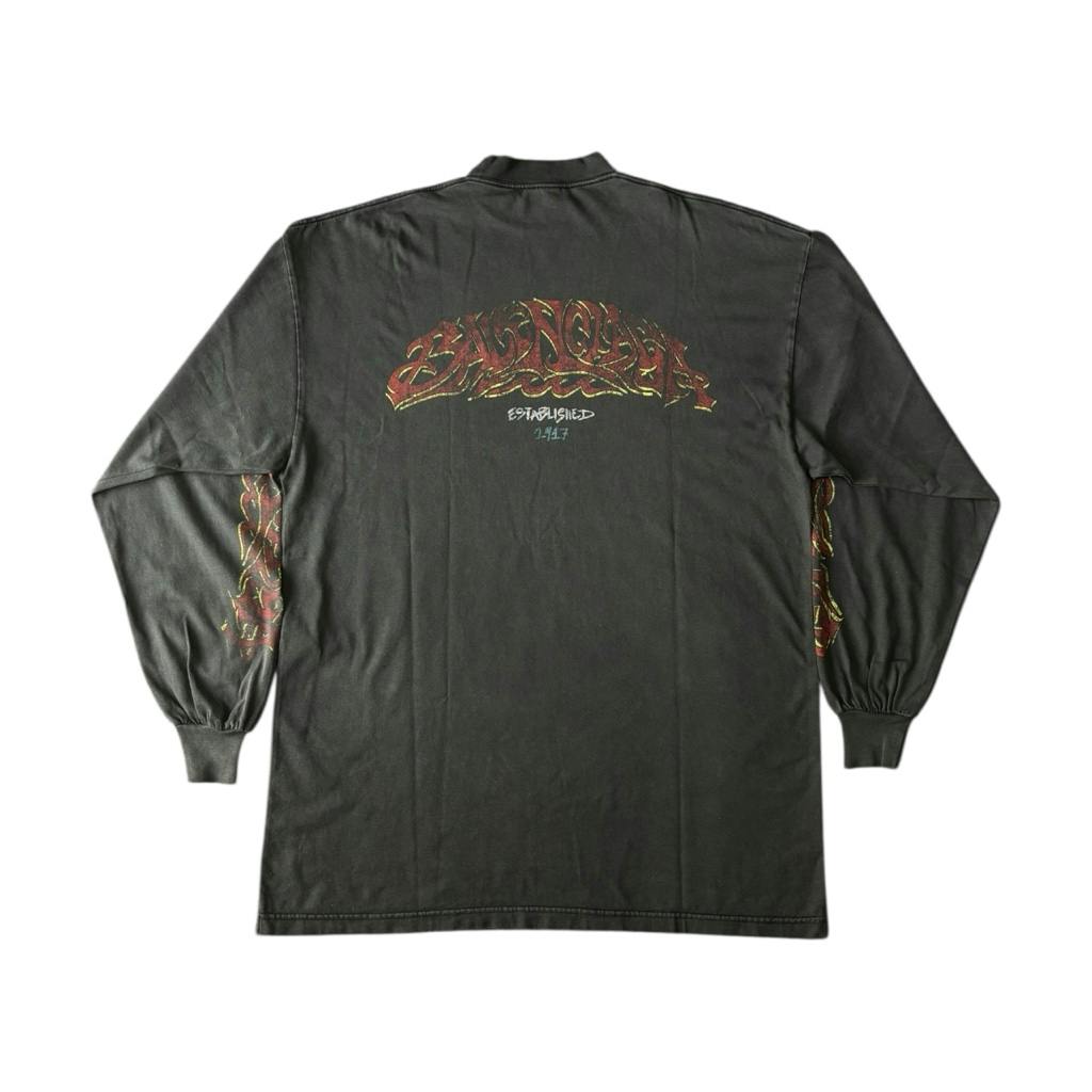 BALENCIAGA 23AW OFFSHORE ロングスリーブTシャツ BALENCIAGA 23AW OFFSHORE ロングスリーブTシャツ - ARCHIVESTOCK
