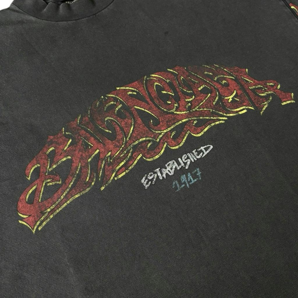 BALENCIAGA 23AW OFFSHORE ロングスリーブTシャツ - ARCHIVESTOCK