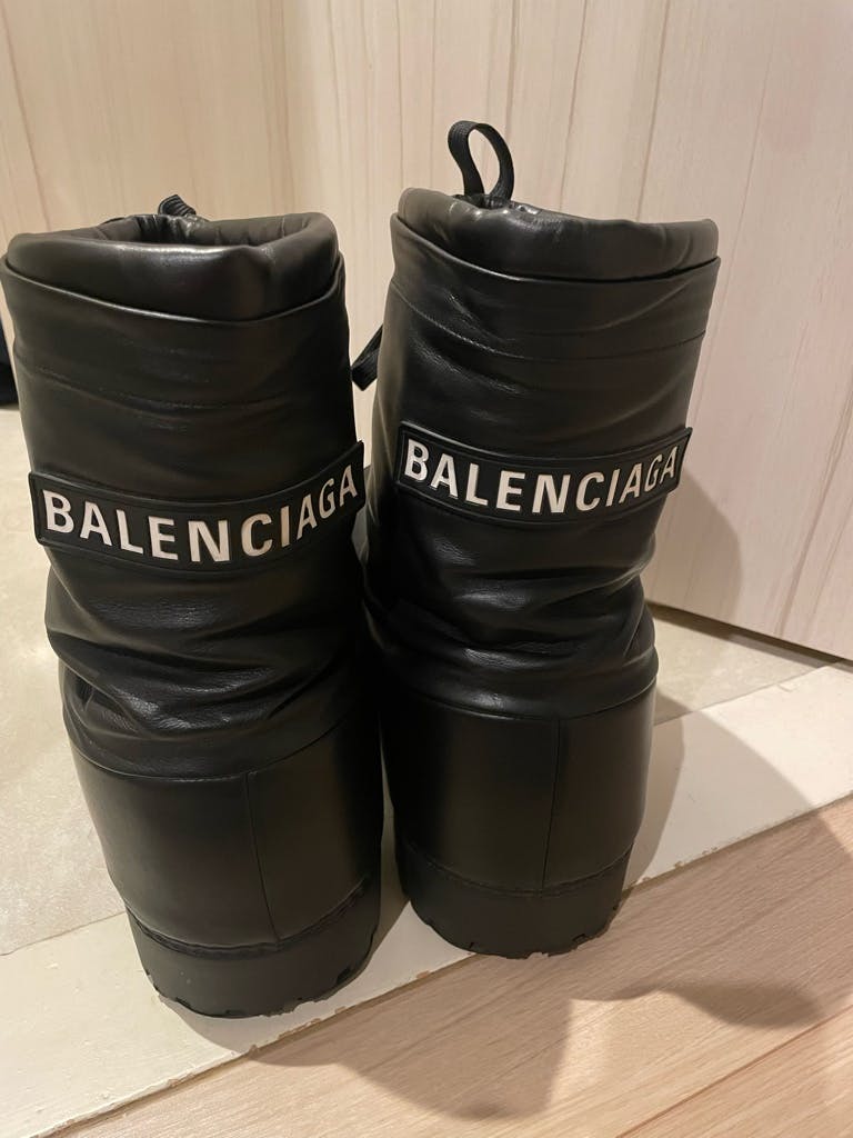 balenciaga アラスカレザーブーツ 39/40 - ARCHIVESTOCK