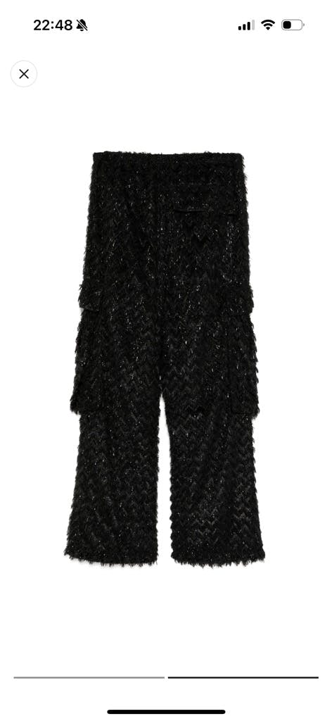 masu fluffy cargo pants - ARCHIVESTOCK