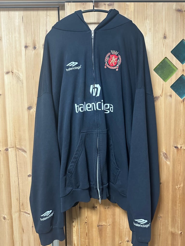 balenciaga 24ss soccer hoodie - ARCHIVESTOCK