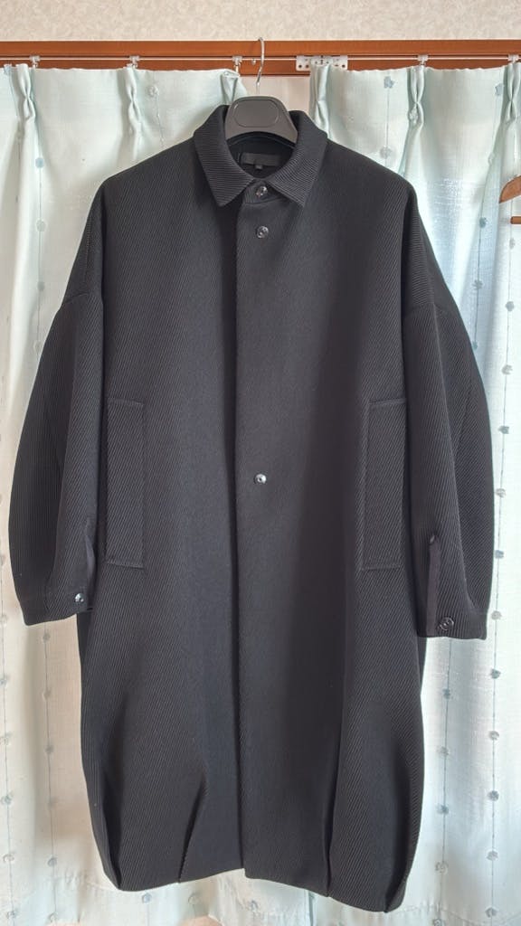 Omar Afridi BALOONED COCOON COAT （BLACK） Omar Afridi - Latest Drop - Black Balooned Cocoon Coat Available