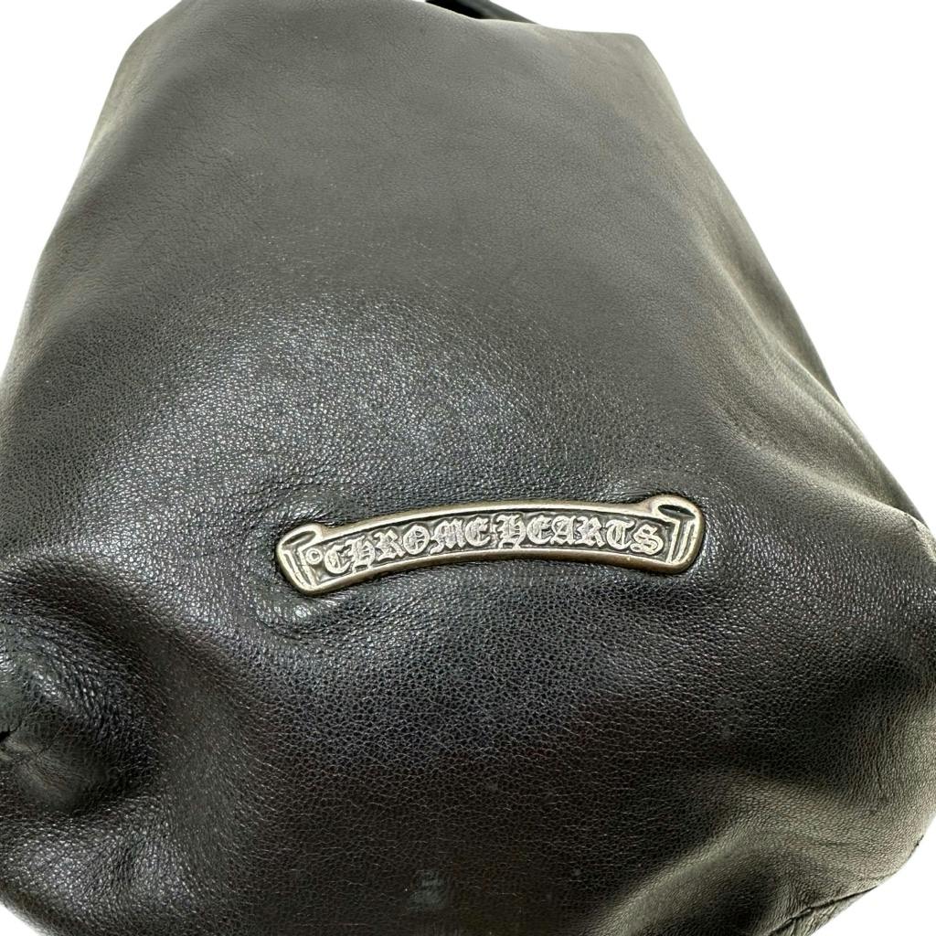 超希少◇Chrome Hearts クロムハーツ DRW STRNG SACK CRS PATCH クロス