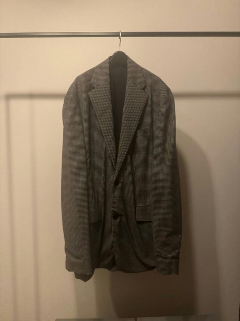 balenciaga 2020AWチェックテーラードジャケット - ARCHIVESTOCK