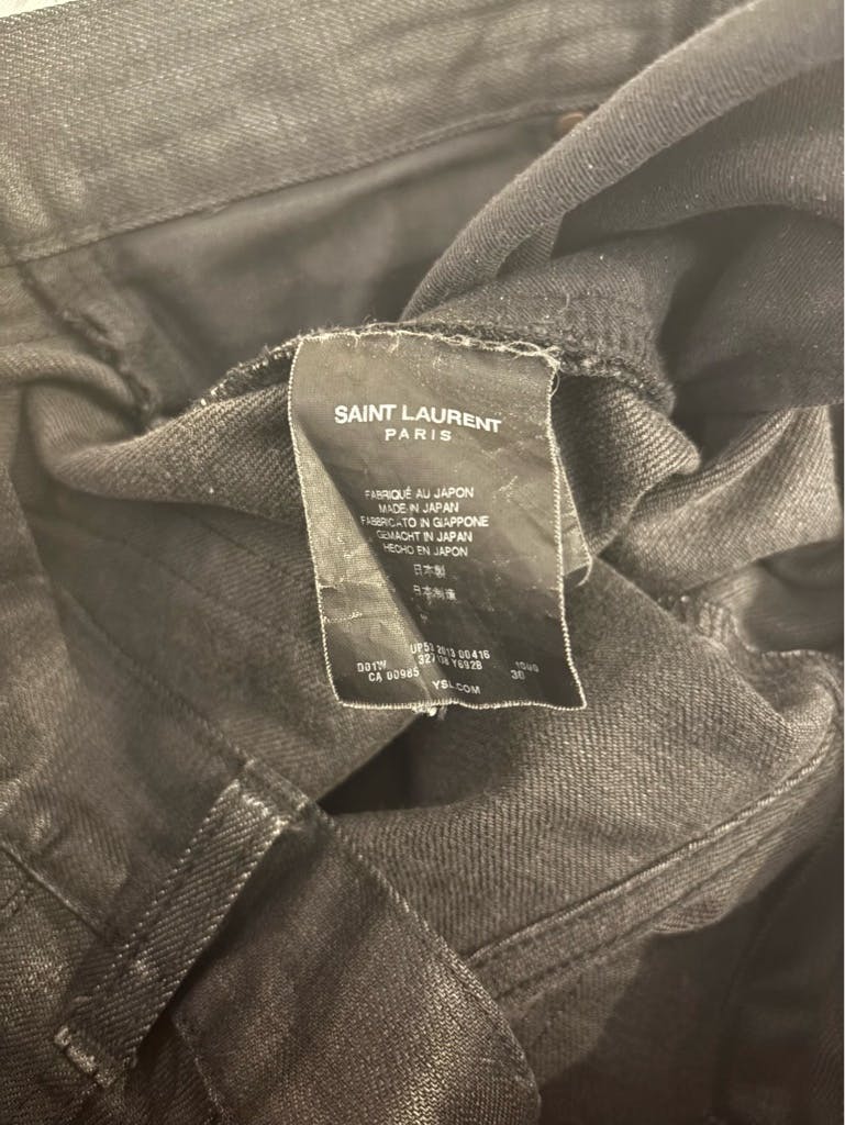 2013 Saint laurent Paris コーティングデニム エディ期 - ARCHIVESTOCK