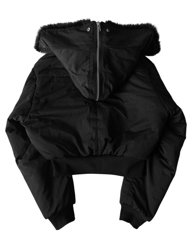 ジャケット・アウター nomassprod CROPPED FUR BOMBER JACKET M 専用〗NO MASS PROD CROPPED FUR BOMBER JACKET - ARCHIVESTOCK