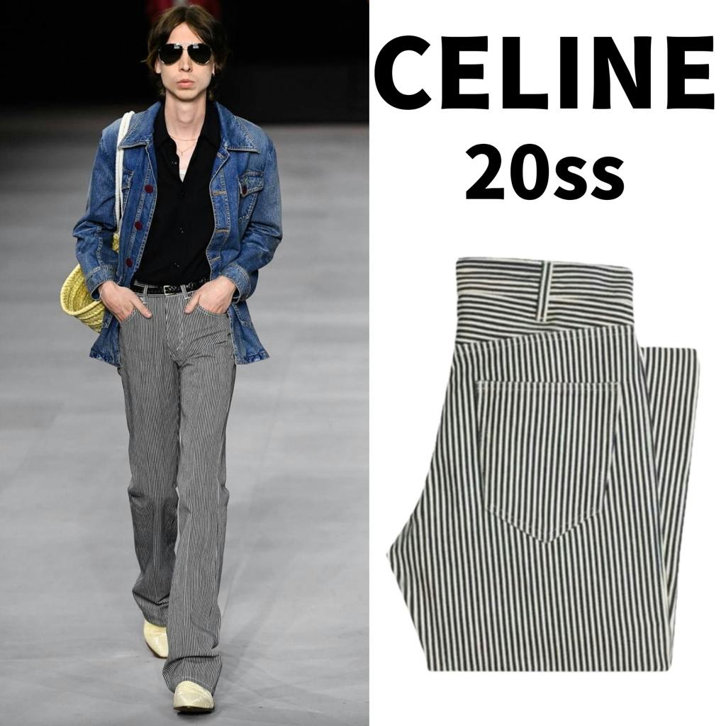 CELINE 20ss ヒッコリー フレアデニム 26 新品未使用 - ARCHIVESTOCK