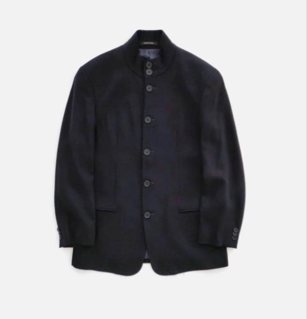 美品98AW Emporio Armani Mao collar Jacket - ARCHIVESTOCK