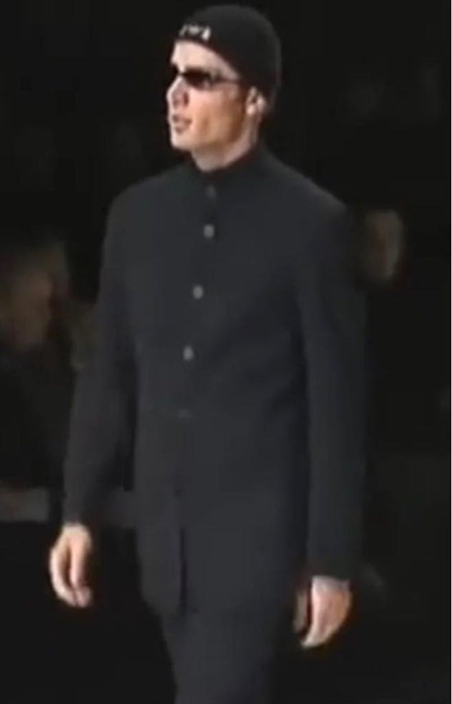 美品98AW Emporio Armani Mao collar Jacket - ARCHIVESTOCK